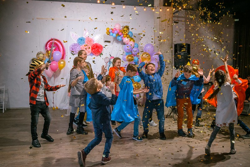 Тематическая вечеринка на детском дне рождения в Кемерово