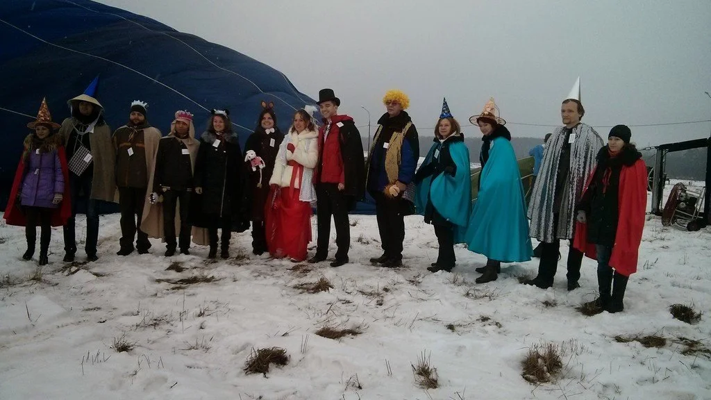 Необычное место «Веревочный парк». 